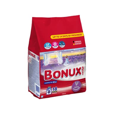 Bonux prací prášok 1,17kg Color Lavender 18PD