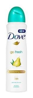 Dove deo 150ml Go Fresh Pear&Aloe Vera 0% Alcohol