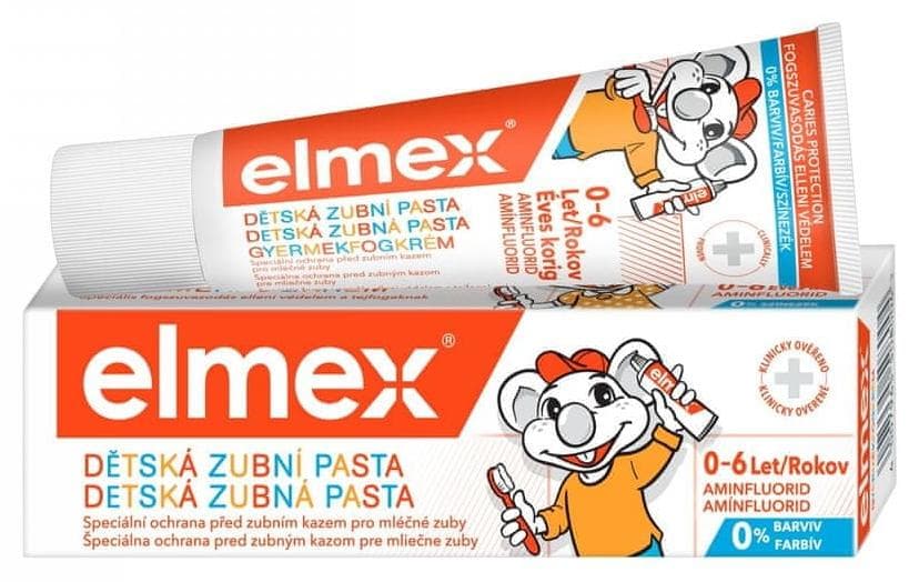 Elmex zubná pasta 50ml kids 0-6r