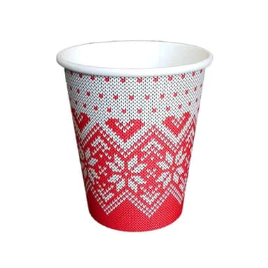 HP75728 Papierový pohár Zimné obdobie 280ml/50ks