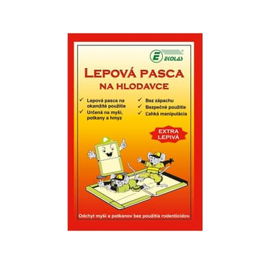 Lepová pasca na  hlodavce