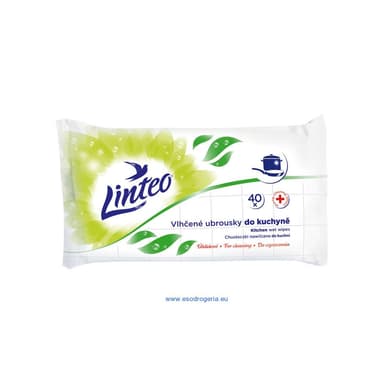 Linteo vlhčené utierky 40ks do kuchyne