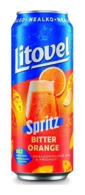 LITOVEL Bitter orange Spritz nealko 0,5L plech.