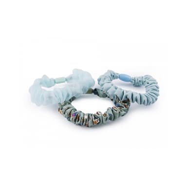 Lora Beauty Gumička do vlasov textil s perlou 1ks