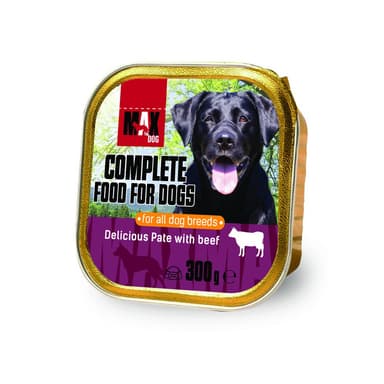 Max Dog krmivo pre psov 300g hovädzie