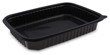 Menu box čierny nedelený  50ks