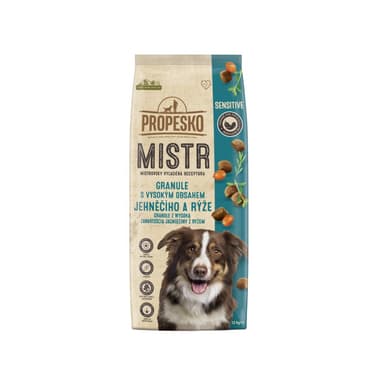 Propesko Mistr Granule pre psov 12kg jahňa-ryža
