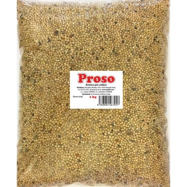 Proso 800g pre andulky