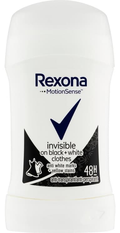Rexona stick 40ml inv.black white