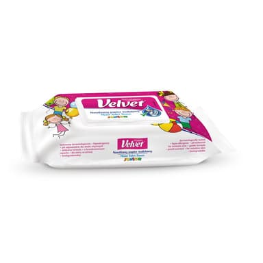 Velvet vlhčené utierky Junior 48ks